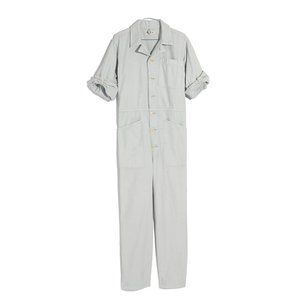NWT Madewell x As Ever Coveralls in Dawn Mist Garment-dyed Jumpsuit M